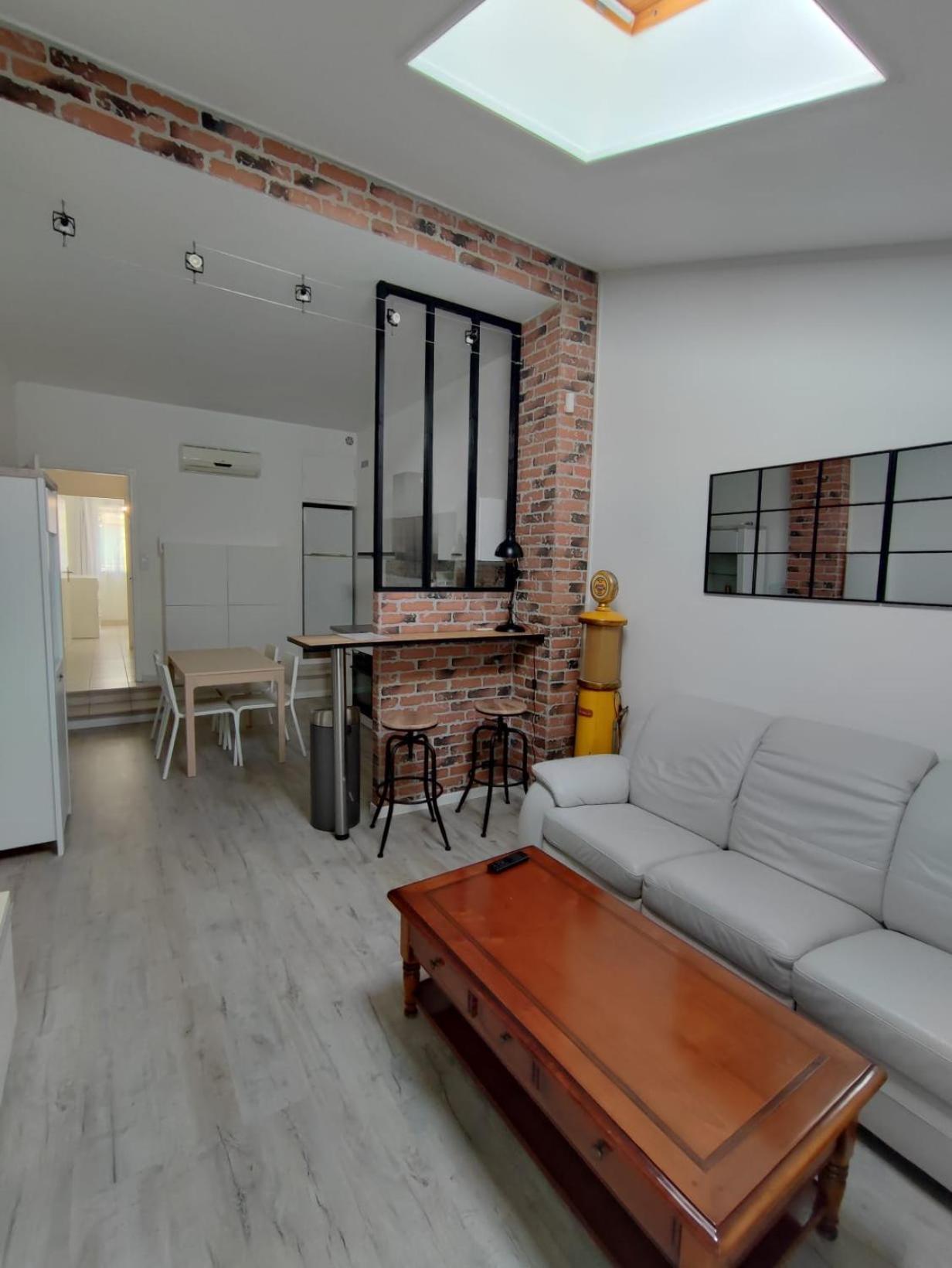 Appartement T2 48 m2 indépendant parking public gratuit à proximité Béziers Exterior foto